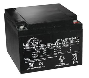 Batterie AGM 12V 24AH LP12-24 référence fournisseur 222493
